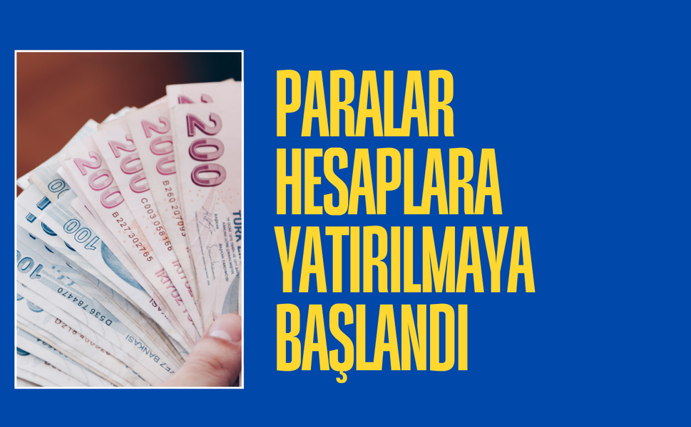Ağustos ayı yaşlı ve engelli aylıkları hesaplara yatırılmaya başlandı