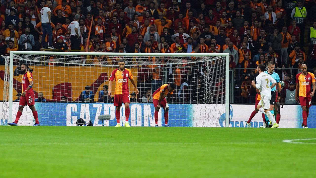 Galatasaray-Real Madrid maçından kareler