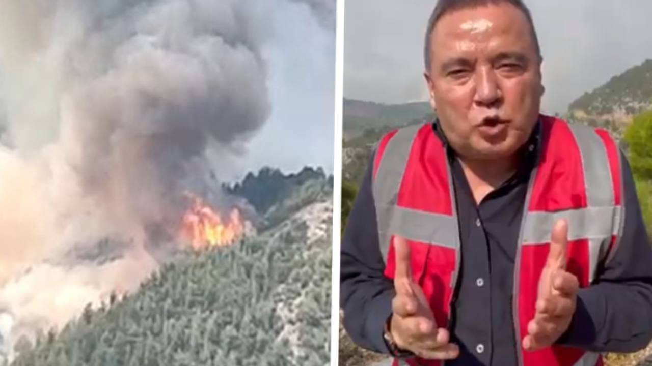 Antalya Büyükşehir Belediye Başkanı Muhittin Böcek: İnsanlar yanıyor