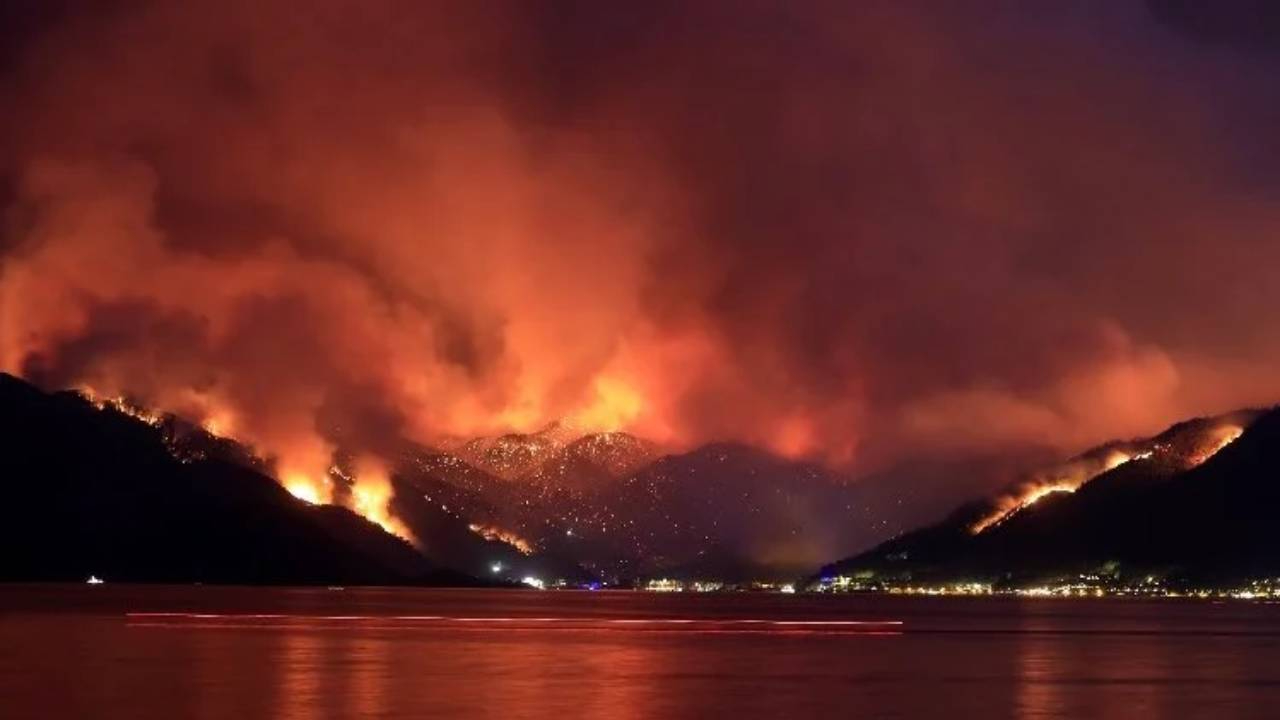 Türkiye, 6 gündür yangınlarla mücadele ediyor: 4 ilde 9 yangın devam ediyor