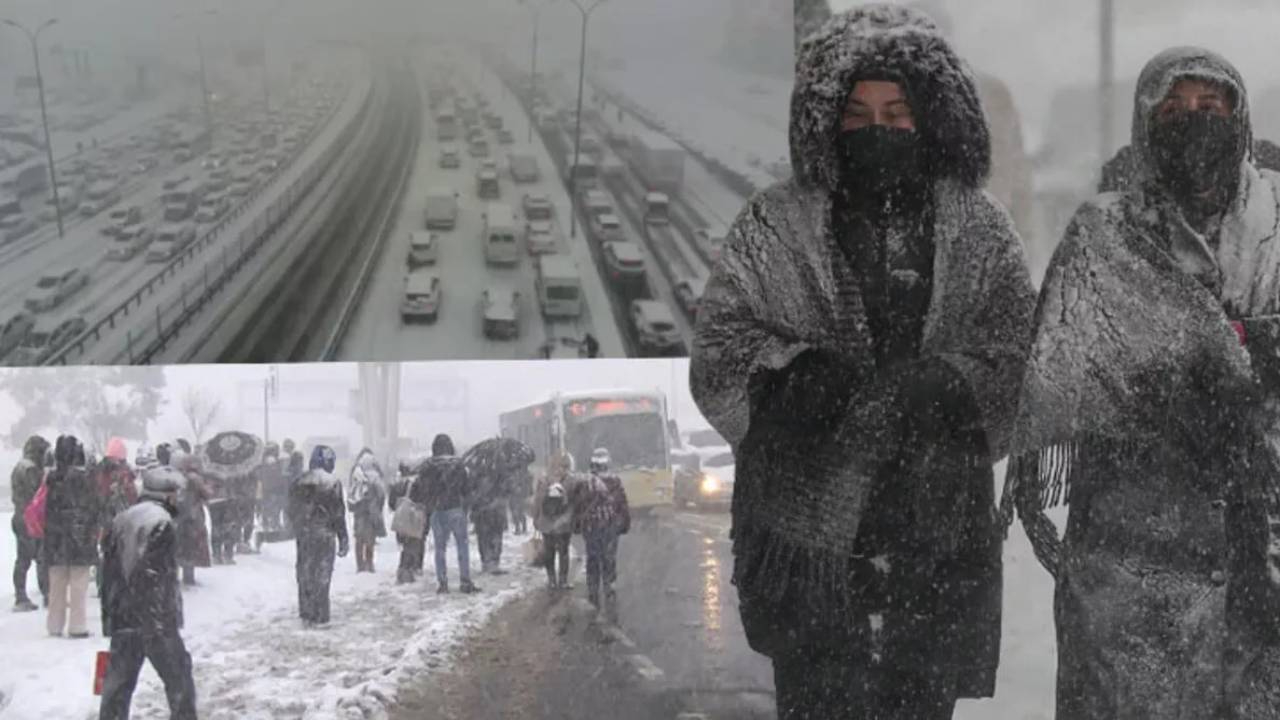 Megakentte kar esareti! İstanbul'a ulaşım durduruldu