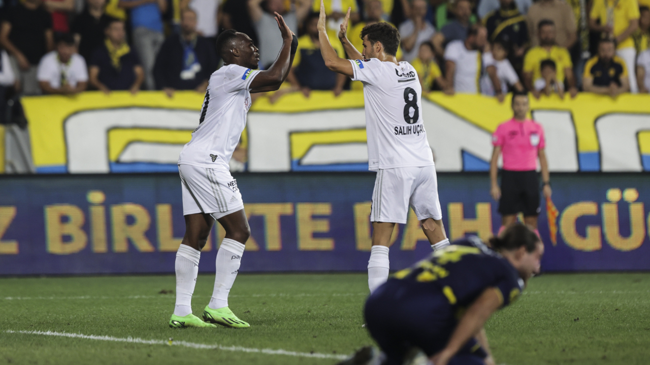 Başkentte gol yağmuru! Beşiktaş, Ankaragücü'nü 3-2 mağlup etti