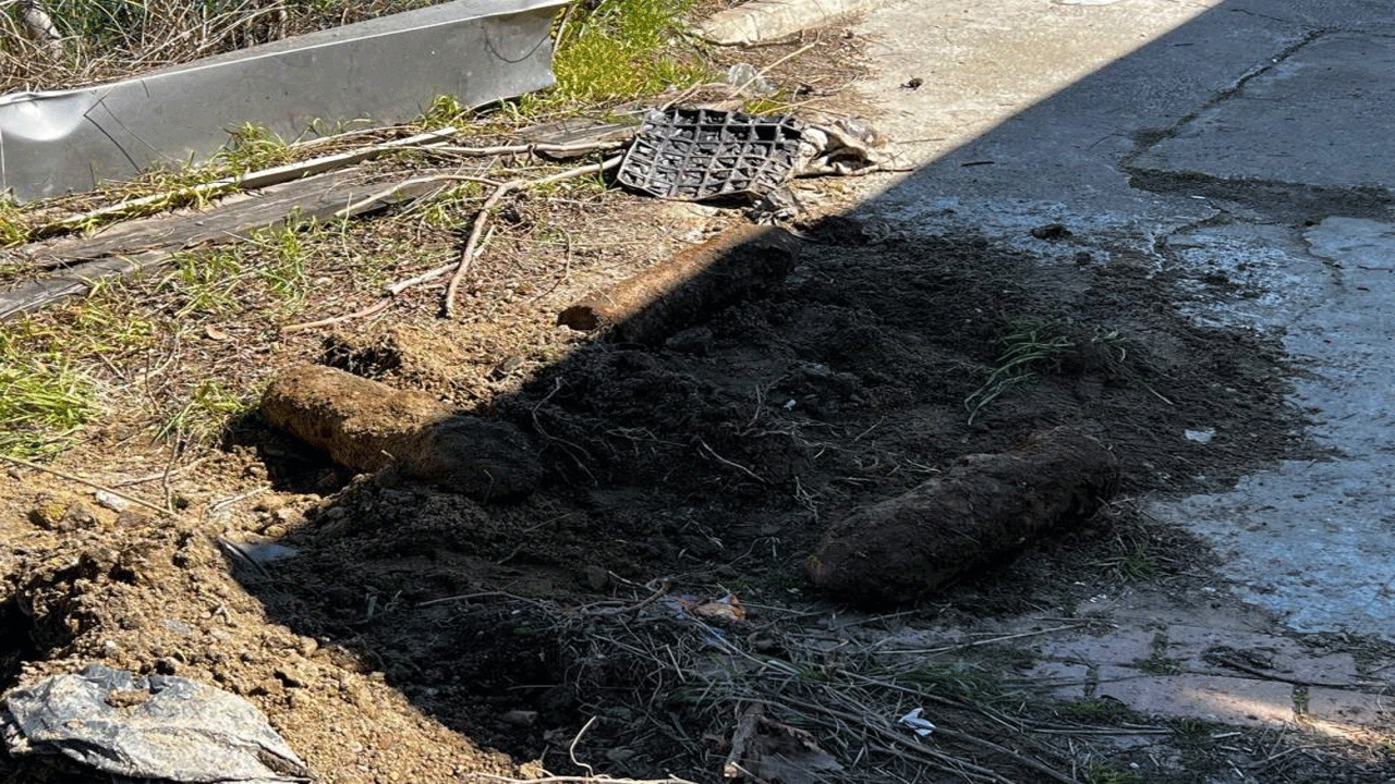 Gelibolu’da Çanakkale Savaşları’ndan kalan 4 adet patlamamış top mermisi bulundu