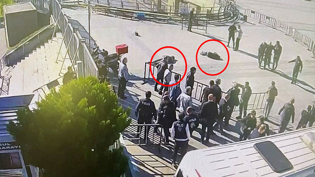 Çağlayan Adliyesi önündeki güvenlik noktasına saldırı: 2 saldırgan öldü, 1 vatandaş hayatını kaybetti