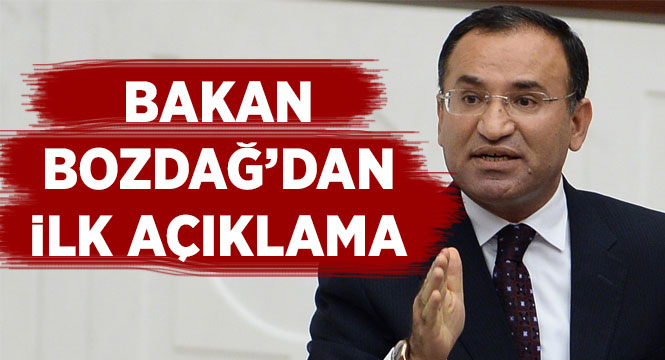 Adalet Bakanı Bozdağ'dan Şanlıurfa'daki saldırı sonrası ilk açıklama