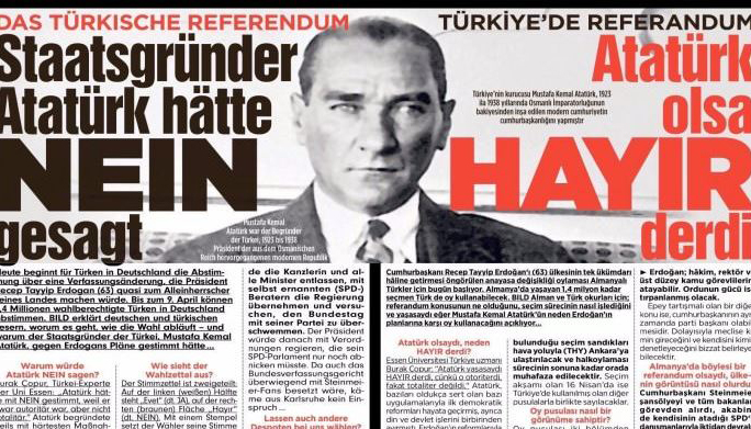 Alman Bild gazetesi'nden Atatürk üzerinden algı operasyonu