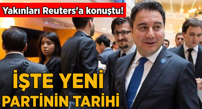 Babacan'ın yakınları Reuters'a konuştu!