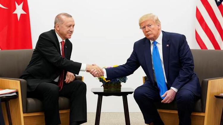 Cumhurbaşkanı Erdoğan Trump ile görüştü