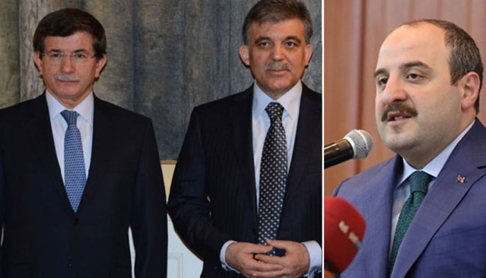 Bakan Varank'tan Gül ve Davutoğlu'na kayyum tepkisi