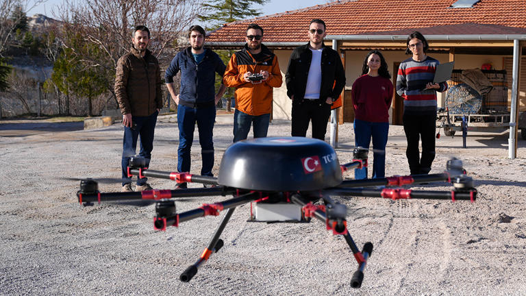 Kapadokya Üniversitesinden bir ilk! İnsansız hava aracı...