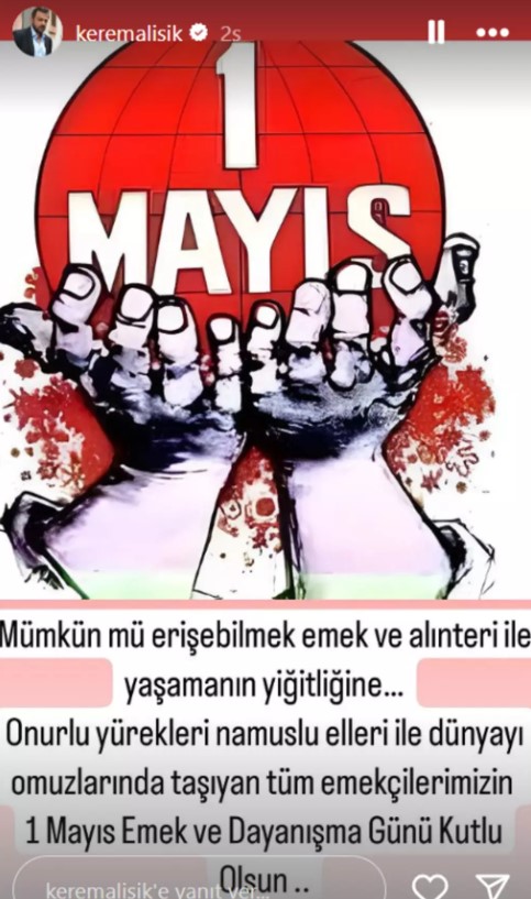 Kerem Alisik Haber Site 1Mayis