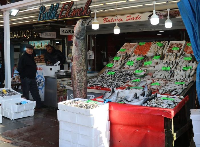 Amasya'da  2 metre uzunluğunda 50 kilogramlık yayın balığı avlandı