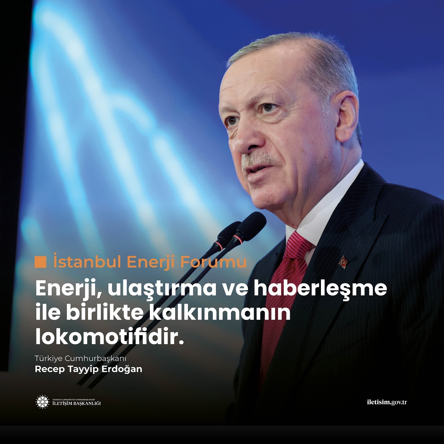 Cumhurbaşkanımız Sayın Recep Tayyip Erdoğan, İstanbul Enerji Forumu’nda Konuştu.