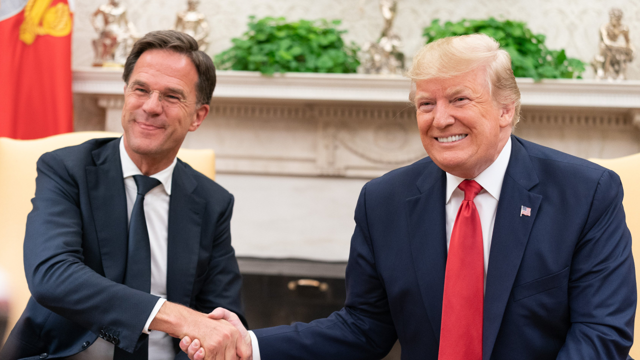 Rutte, ABD Başknaı Trump ile görüştü