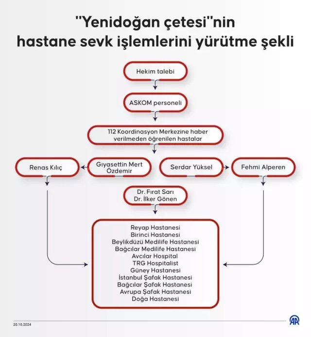 Yenidoğan Çetesinin Yürütme Şekli