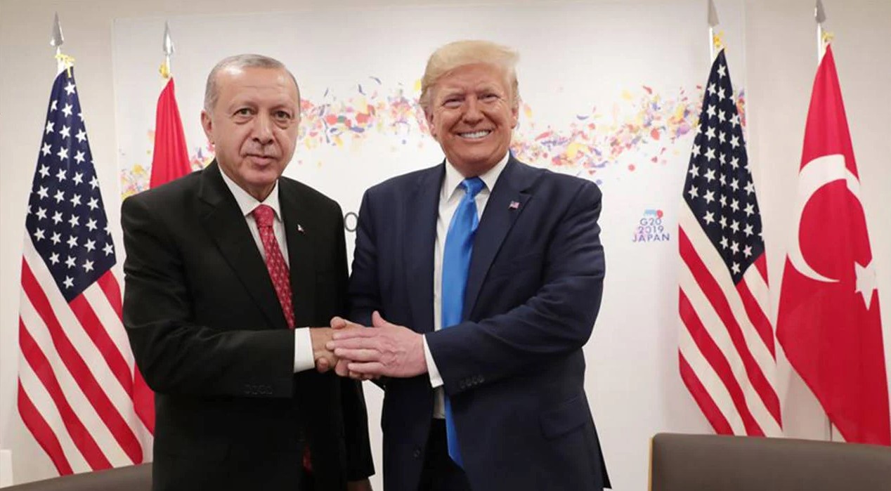 Erdoğn Ve Trump Bi̇r Araya Gelmi̇şti̇