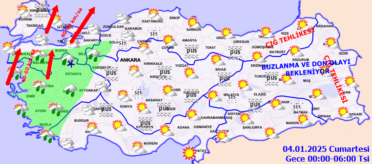 4 Ocaka Cuma Havaa Durmu