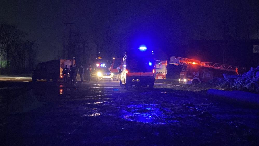 Kocaeli'nde gaz dolum tesisindeki sızıntı ekipleri harekete geçirdi