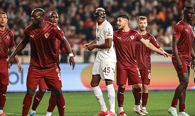 Hatayspor Galatasaray A Gecit Vermedi 5453