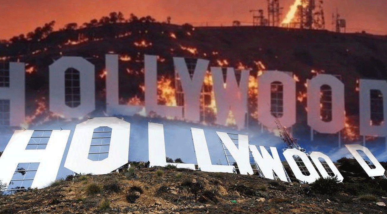 Hollywood yazısı yandı mı? Amerika’daki yangında Hollywood yazısına ne oldu?