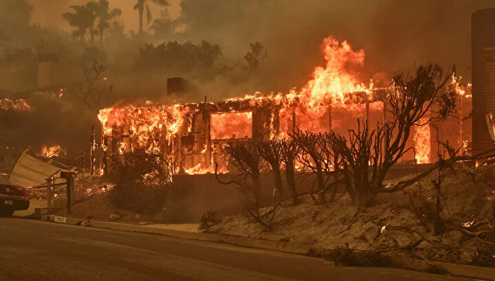 Los Angeles yangını yalan mı