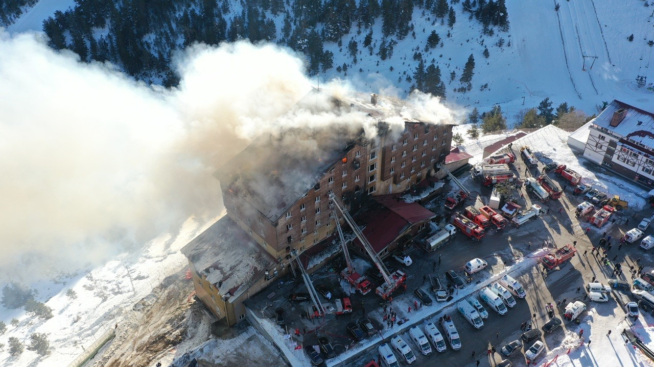 Kartalkaya Grand Kartal Otel yangını 21 Ocak 2025