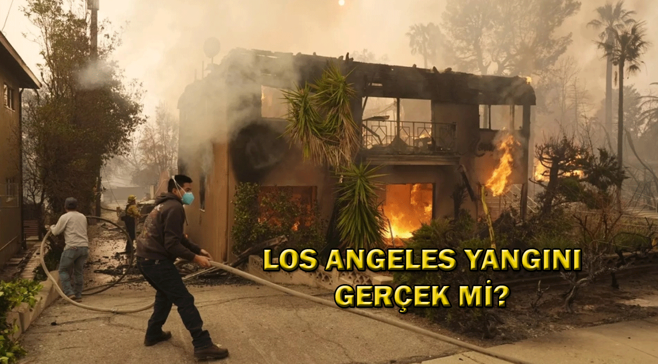 Los Angeles yangını kurgu mu?