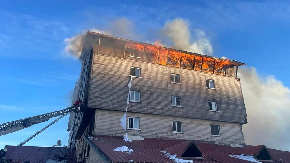 Bolu Kartaltepe Yaangın