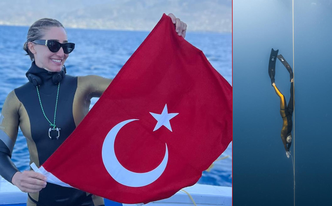 Serbest Dalış Dünya Rekortmeni Şahika Ercümen dünya listesinde