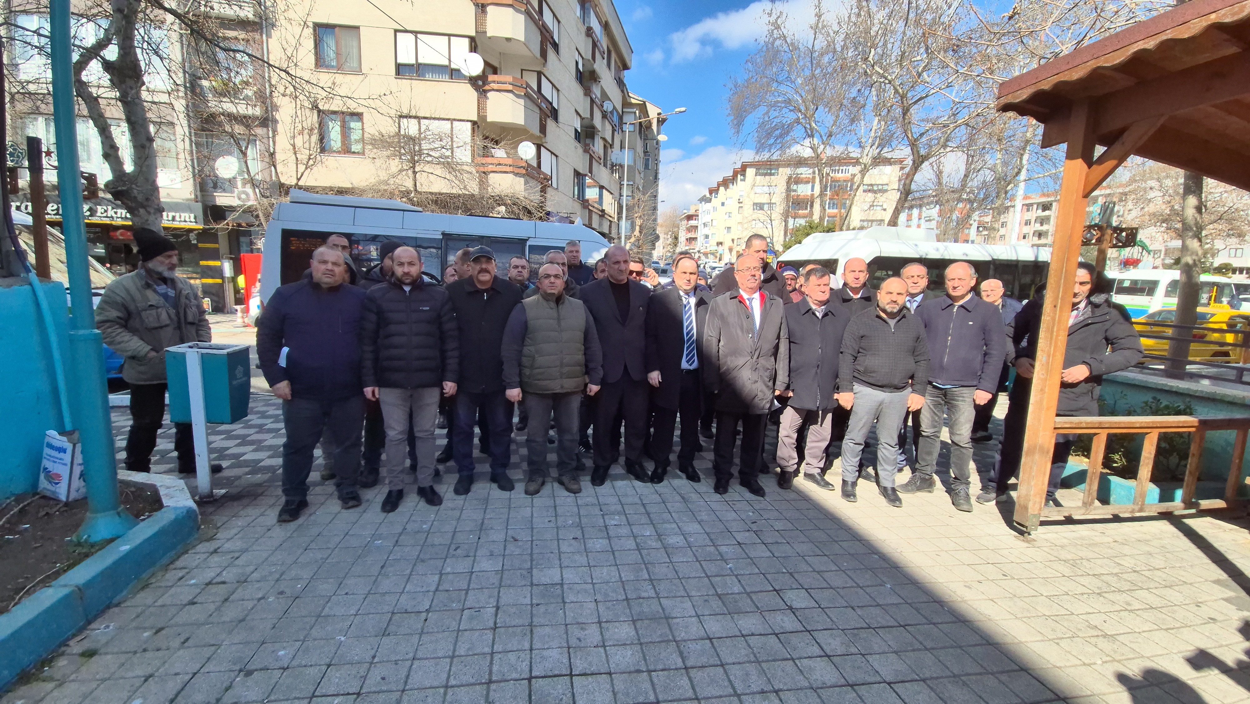 Tekirdağ'da şoförlerden UKOME kararlarına tepki