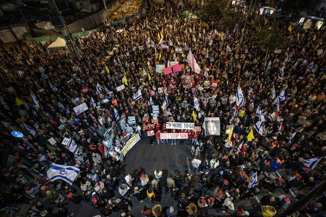 esir takası protesto