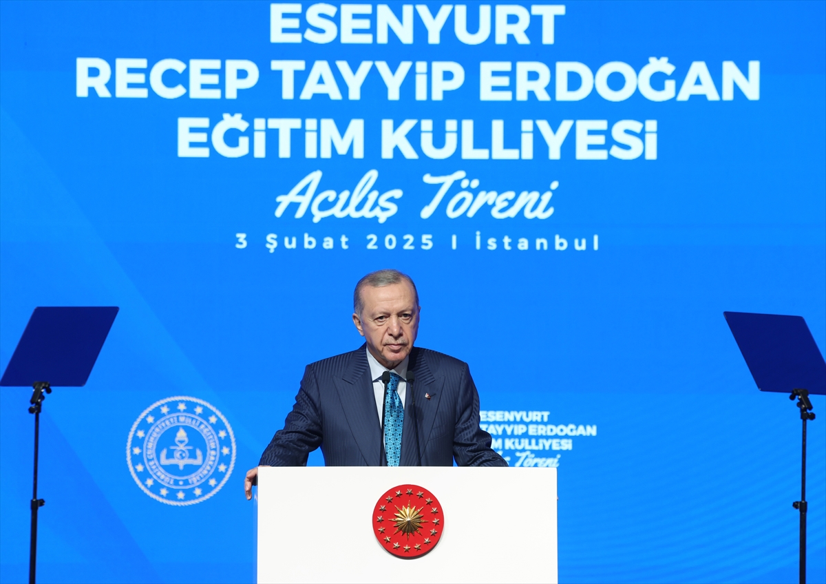 Cumhurbaşkanı Erdoğan, Esenyurt Recep Tayyip Erdoğan Eğitim Külliyesi'nin açılış töreninde konuştu