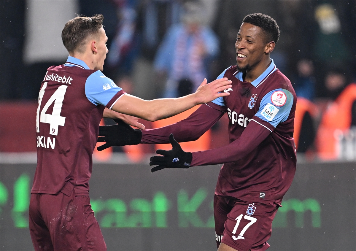 Ziraat Türkiye Kupası: Trabzonspor: 5 - Çaykur Rizespor: 2