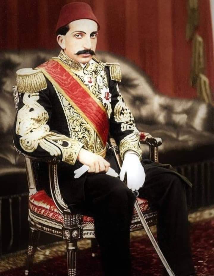 Abdul Hamid I I In Balmoral Castle In 1867 Colored-1