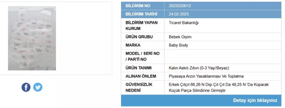 Baby Body bebek zıbını