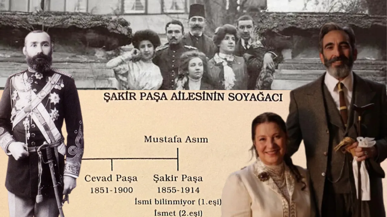 Şakir Paşa soy ağacı 