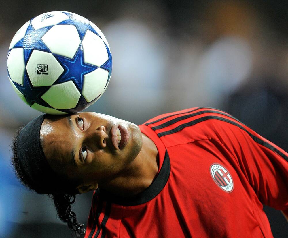 Ronaldinho Avant Le Match