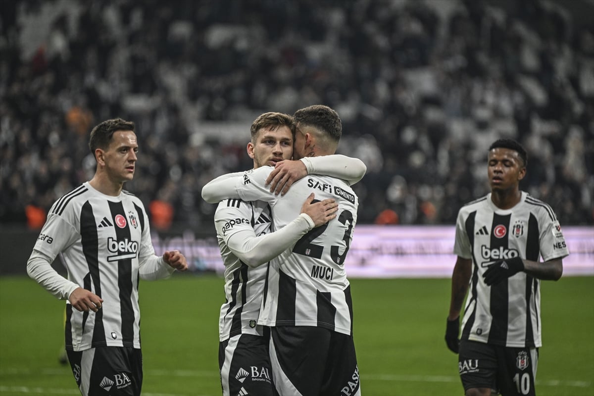 Beşiktaş, Kayserispor'u 2-0 mağlup etti