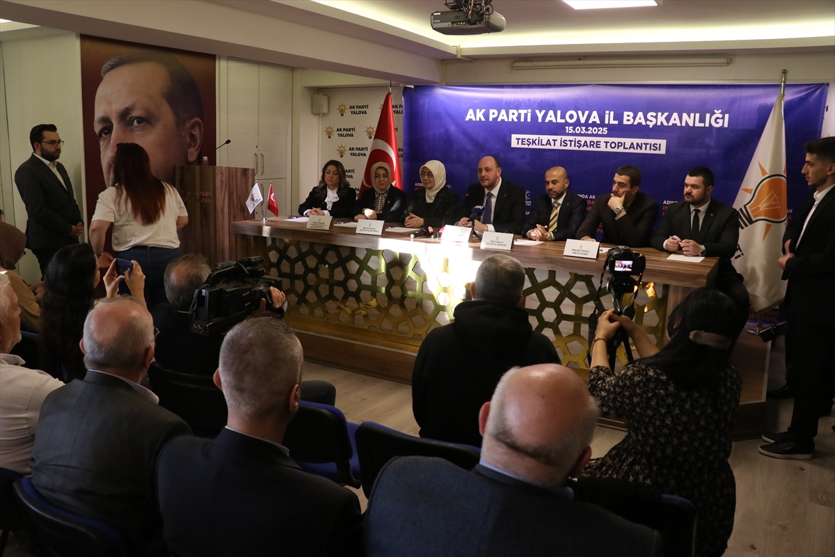 AK Parti Genel Başkan Yardımcısı Büyükgümüş, Yalova'da konuştu