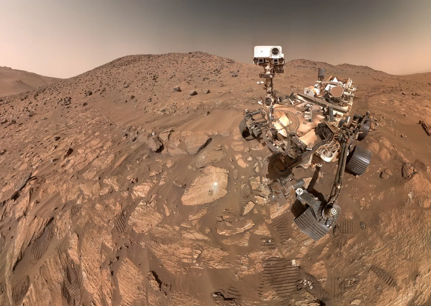 Nasa Mars Yasam Selfie