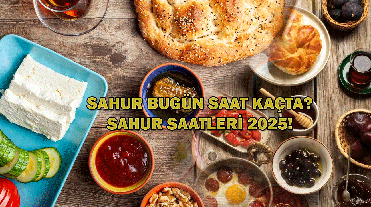 Sahura iftara ne kadar kaldı 1 Mart 2025? İstanbul, Ankara, İzmir sahur vakti 1 Mart!