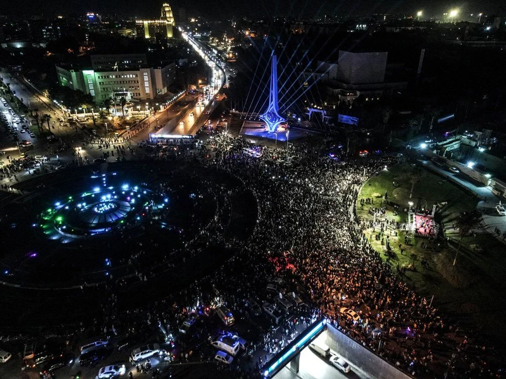 Suriye’de Halk, 2011 Devriminin 14. Yıl Dönümünü Coşkuyla Kutladı