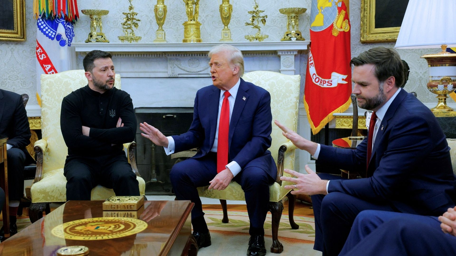 Beyaz Saray'da Trump-Zelenskiy görüşmesinde tansiyon yükseldi! 