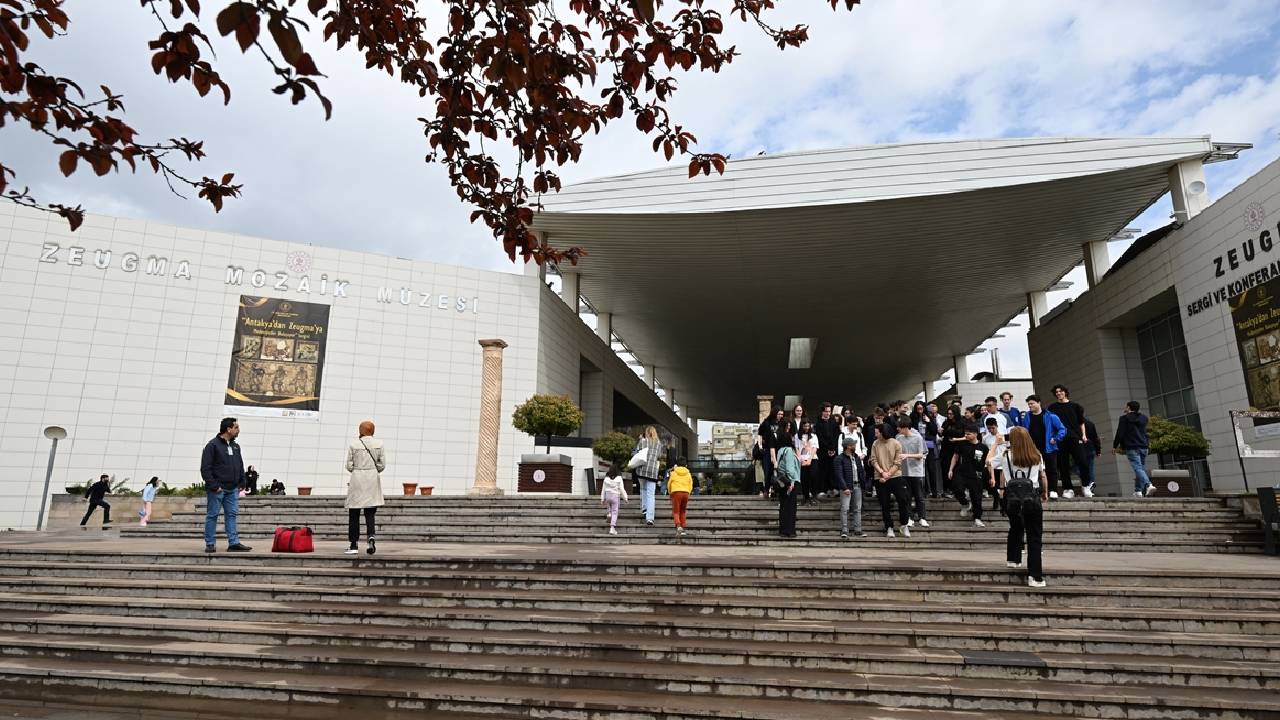 Zeugma Mozaik Müzesi bayramda çifte rekor kırdı