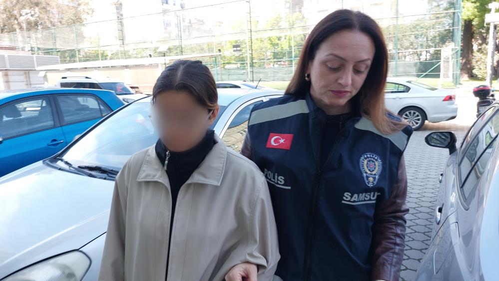 samsun giyim mağazası hırsızlık