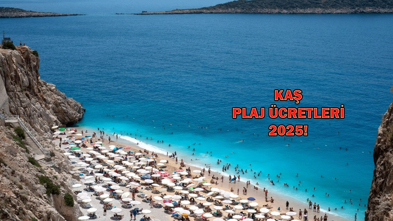 Kaş'taki En Sessiz, Sakin Plajların Giriş Ücreti 2025!
