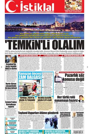 01 Mart 2025 Cumartesi