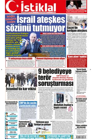 12 Şubat 2025 Çarşamba